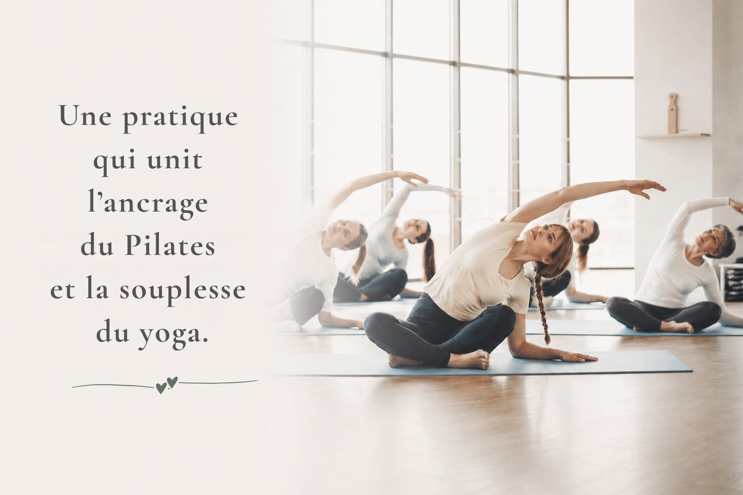 Yoga/Pilates ancrage et souplesse