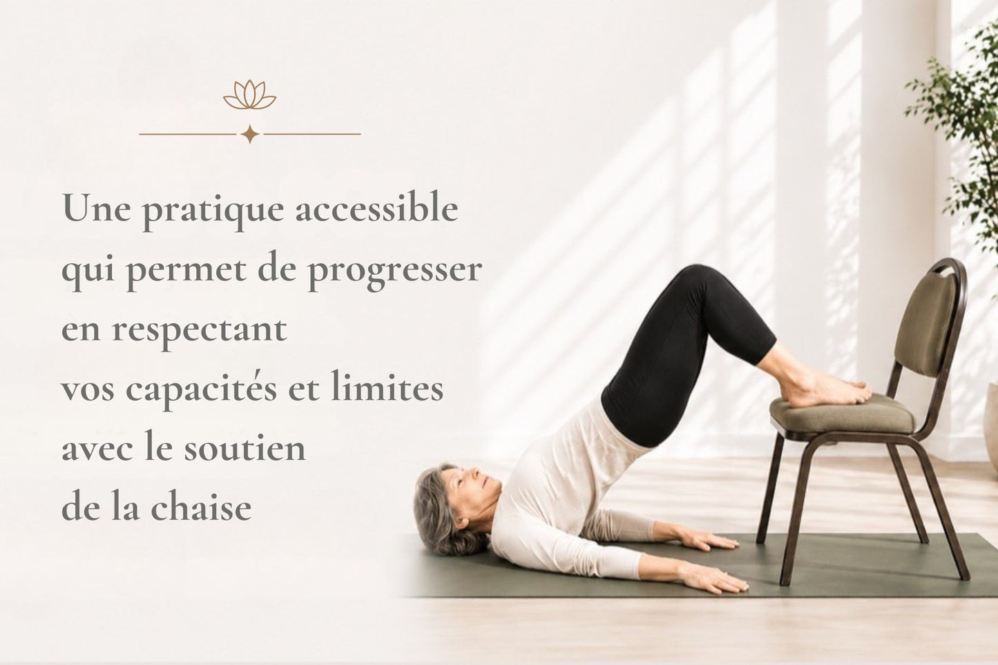 Yoga Doux (chaise et sol)